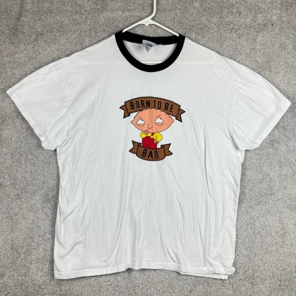Vintage Family Guy Stewie "Born To Be‎ Bad"  T-Shirt  Sz XL